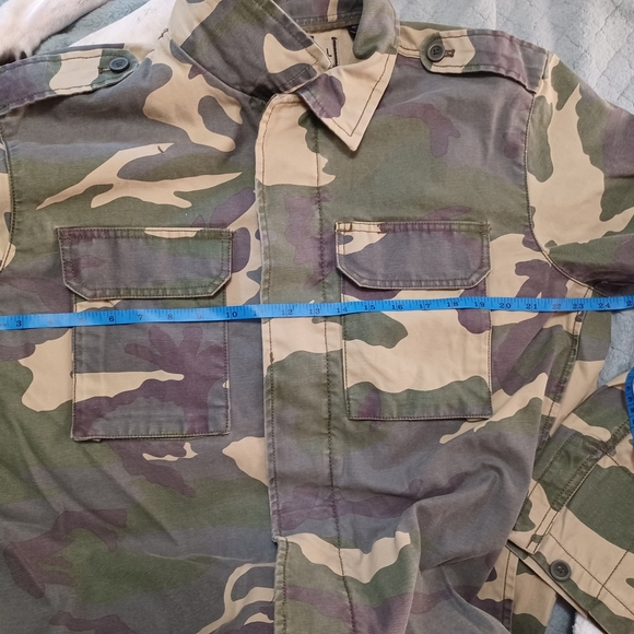 An Arrow Blue Jeans Co. Camouflage Army Military Hunting Field Jacket - Picture 13 of 16